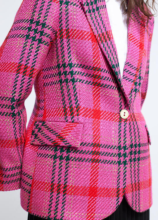 Blazer In Tweed A Quadri - Lola Casademunt Autunno/Inverno 2024/25 - LF2402018