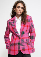 Blazer In Tweed A Quadri - Lola Casademunt Autunno/Inverno 2024/25 - LF2402018