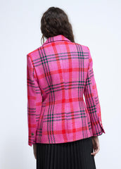 Blazer In Tweed A Quadri - Lola Casademunt Autunno/Inverno 2024/25 - LF2402018