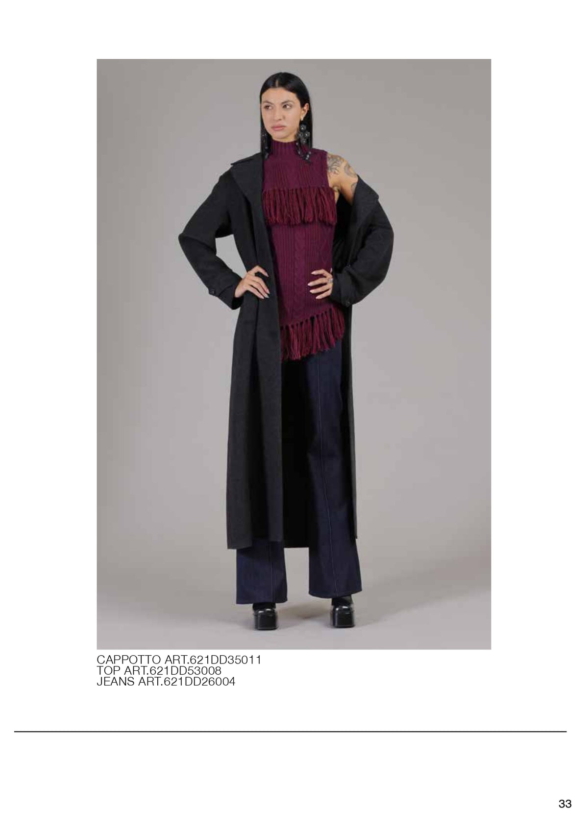 Cappotto donna - art. 621DD35011 - Denny Rose Autunno Inverno 2026