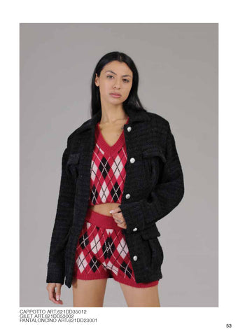 Gilet in maglia donna - art. 621DD53002 - Denny Rose Autunno Inverno 2026