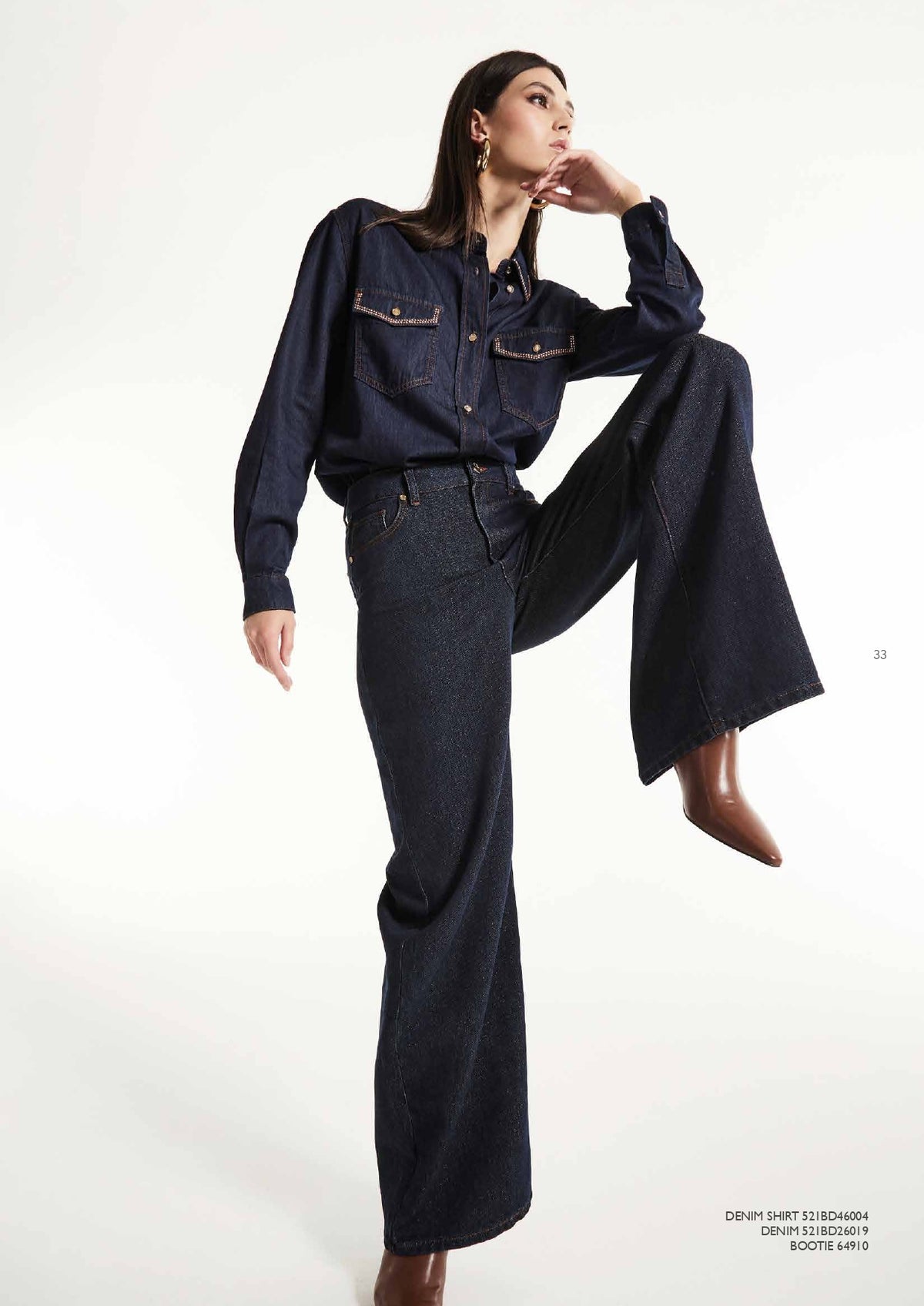 Jeans da donna a vita alta - art. 521BD26019 - Gaudi Autunno Inverno 2025/26 Donna