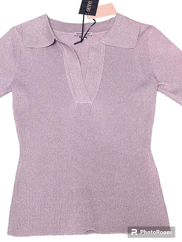 MAGLIA MANICA CORTA art. 411DD53010 Donna Denny Rose Primavera Estate 2024 - Denny Store Italia