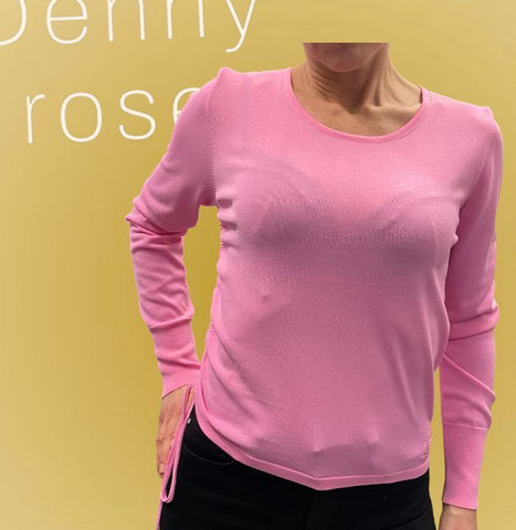 MAGLIA MANICA LUNGA art. 411ND53003 Donna Denny Rose Primavera Estate 2024 - Denny Store Italia