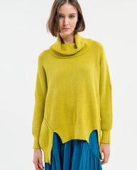 Maglione sweater wasabi woman- Fracomina Autunno Inverno 2023/24 - FJ23WT7015K50001 - Denny Store Italia
