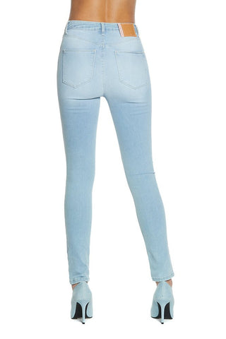 Panta Kate_2 Vita Alta 4Ts Slim Fit Denim Blue art. RDP2407135001 Donna Relish Primavera Estate 2024 - Denny Store Italia