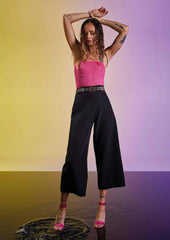 PANTALONE B/STRETCH art. 411DD25019 Donna Denny Rose Primavera Estate 2024 - Denny Store Italia