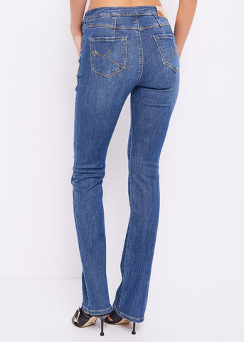 PANTALONE DENIM art. 411ND26025 Donna Denny Rose Primavera Estate 2024 - Denny Store Italia