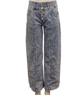 PANTALONE DENIM art. 411ND26039 Donna Denny Rose Primavera Estate 2024 - Denny Store Italia