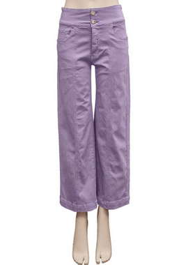 PANTALONE LUNGO art. 411ND25006 Donna Denny Rose Primavera Estate 2024 - Denny Store