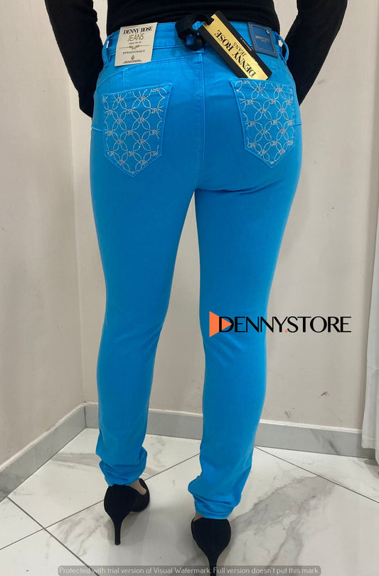 PANTALONE LUNGO art. 411ND25010 Donna Denny Rose Primavera Estate 2024 - Denny Store Italia