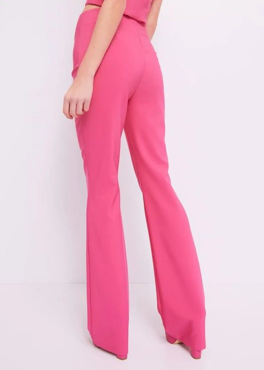 PANTALONE LUNGO CON ZIP art. 411DD25011 Donna Denny Rose Primavera Estate 2024 - Denny Store Italia