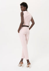 Pantaloni chino regular in tessuto tecnico - Fracomina Primavera Estate SS 2024 - FR24SV4002W42901 - Denny Store Italia