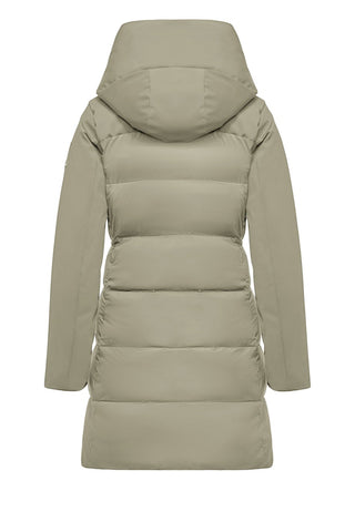 Parka Bimaterico dalla Linea Avvitata - art CW8084TNM3- Bomboogie Autunno Inverno 2023/24 CHANTILLY - Denny Store Italia