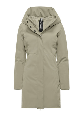 Parka Bimaterico dalla Linea Avvitata - art CW8084TNM3- Bomboogie Autunno Inverno 2023/24 CHANTILLY - Denny Store Italia