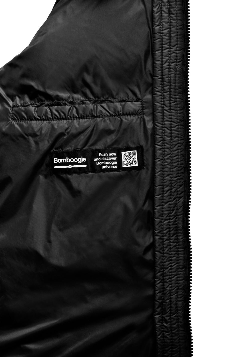 Piumino Geneva Jacket - art CW6630TDLC3- Bomboogie Autunno Inverno 2023/24 BLACK - Denny Store Italia