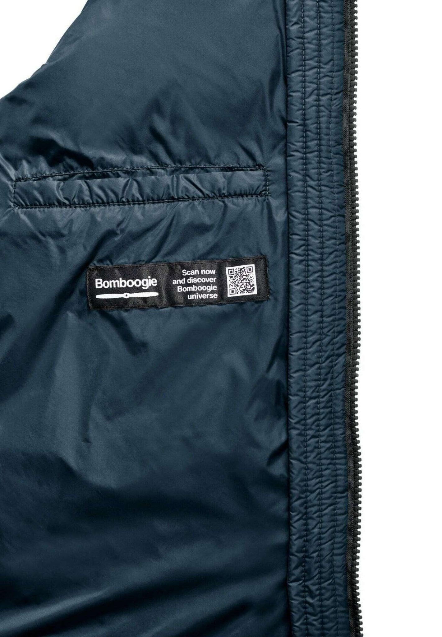 Piumino Geneva Jacket - art CW6630TDLC3- Bomboogie Autunno Inverno 2023/24 POSEIDON BLUE - Denny Store Italia