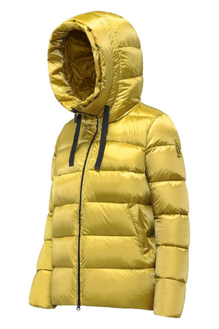 Piumino Rome Jacket - art GW6012TDLC3- Bomboogie Autunno Inverno 2023/24 ACID YELLOW - Denny Store Italia