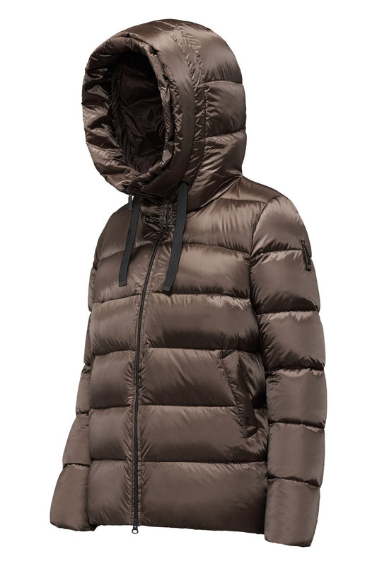 Piumino Rome Jacket - art GW6012TDLC3- Bomboogie Autunno Inverno 2023/24 DARK BROWN - Denny Store Italia