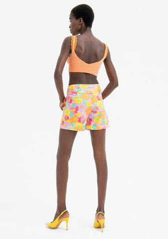 Shorts multicolor fantasia - Fracomina Primavera Estate 2023 - FR23SV6013W400R8 Outlet - Denny Store Italia