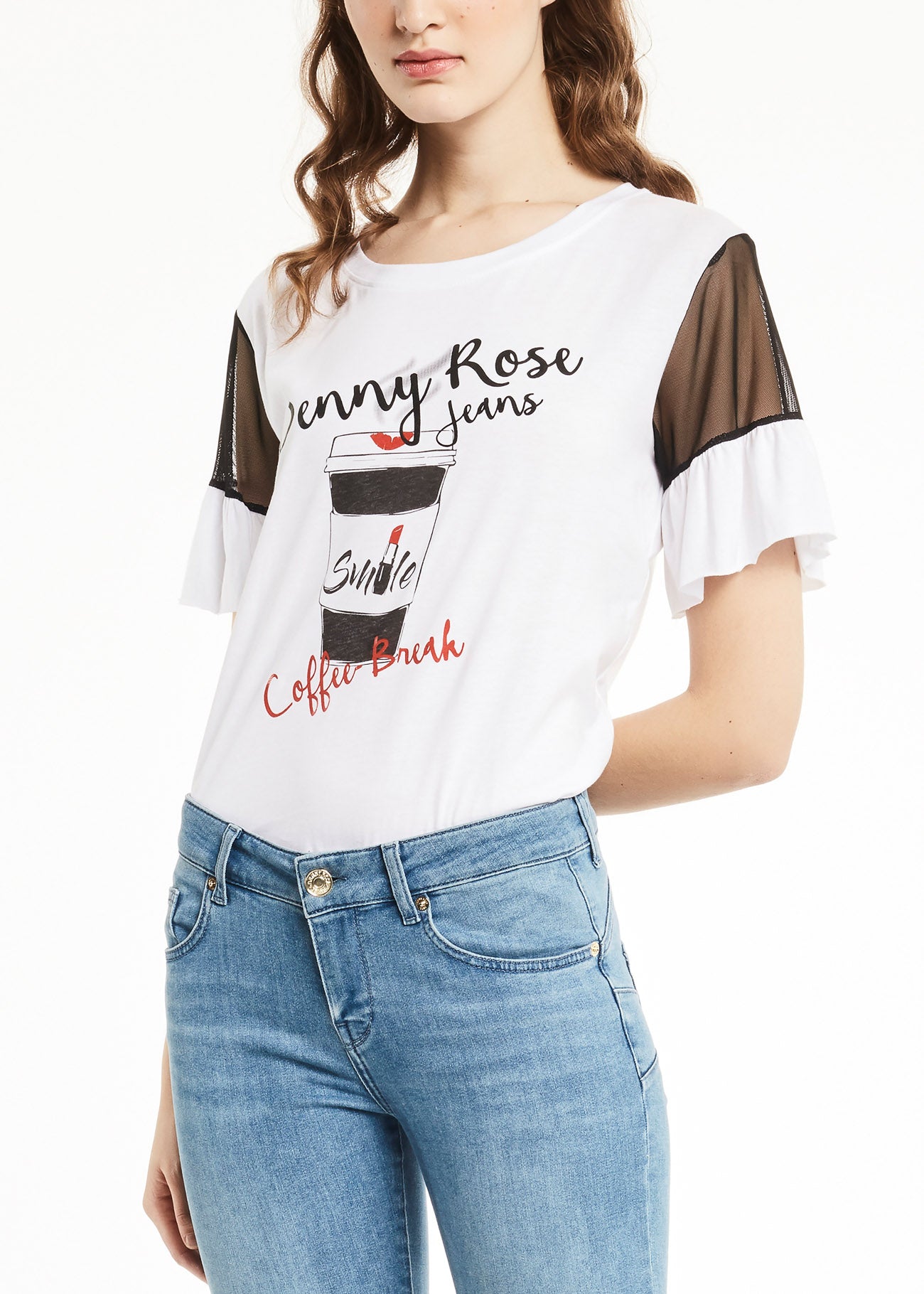 T-shirt art 211ND64043 Donna Denny Rose Outlet - Denny Store Italia