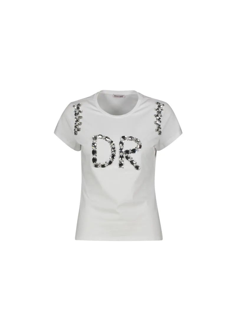 T-SHIRT DR art. 411DD64020 Donna Denny Rose Primavera Estate 2024 - Denny Store Italia