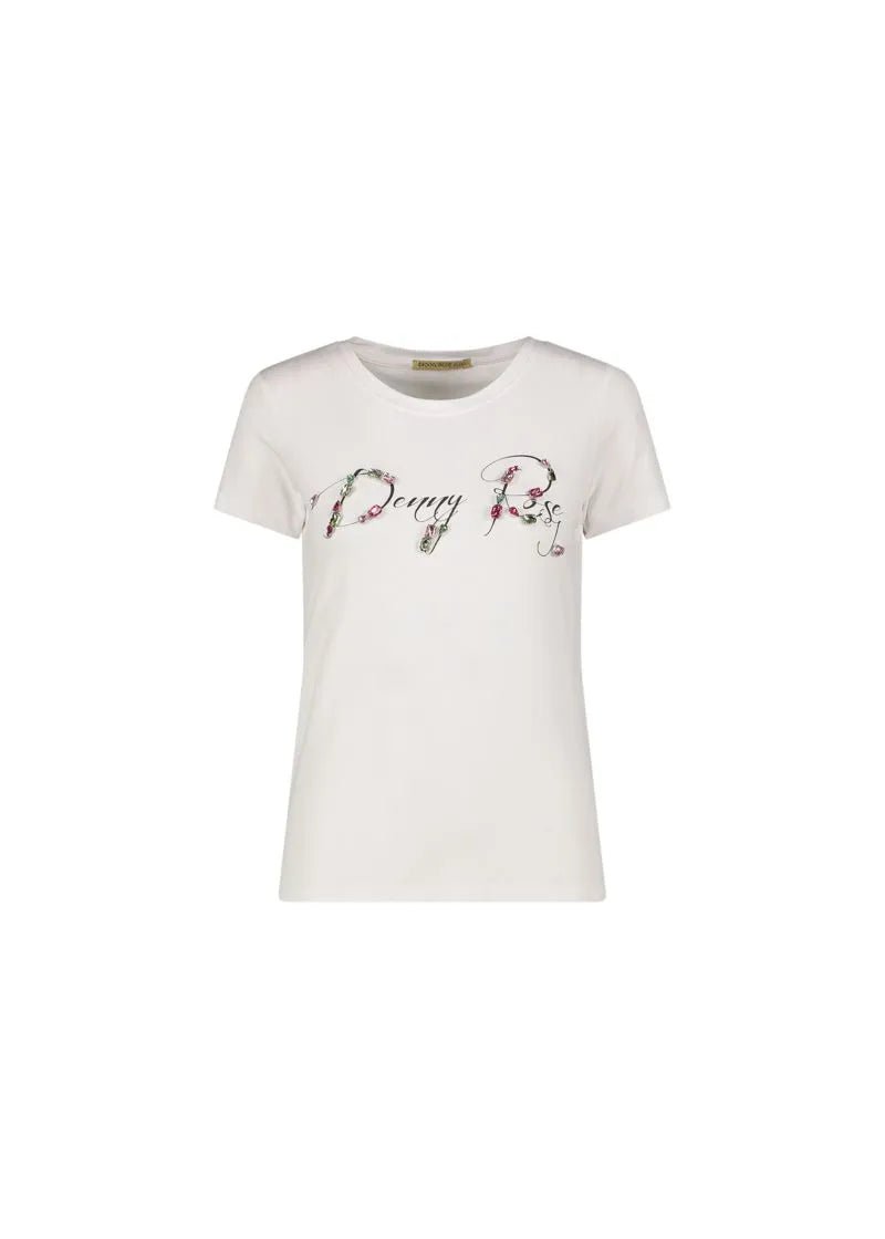 T-SHIRT M/CORTA art. 411ND64004 Donna Denny Rose Primavera Estate 2024 - Denny Store Italia