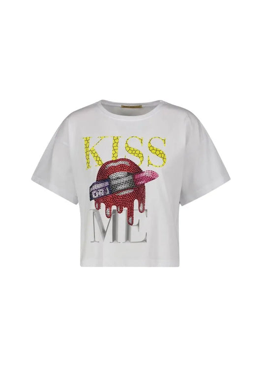 T-SHIRT M/CORTA art. 411ND64022 Donna Denny Rose Primavera Estate 2024 - Denny Store Italia