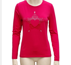 T-SHIRT M/LUNGA art. 411ND64016 Donna Denny Rose Primavera Estate 2024 - Denny Store Italia