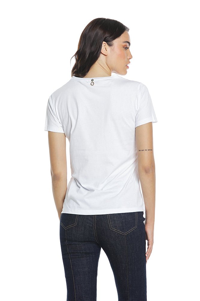 T-Shirt Nikke M/M C/Zip+Collana Con Pendente art. RDP2401033015 Donna Relish Primavera Estate 2024 - Denny Store Italia