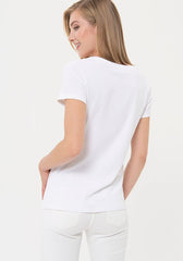 T-shirt regular in jersey - Fracomina Primavera Estate SS 2024 - FR24ST3004J40110 - Denny Store Italia