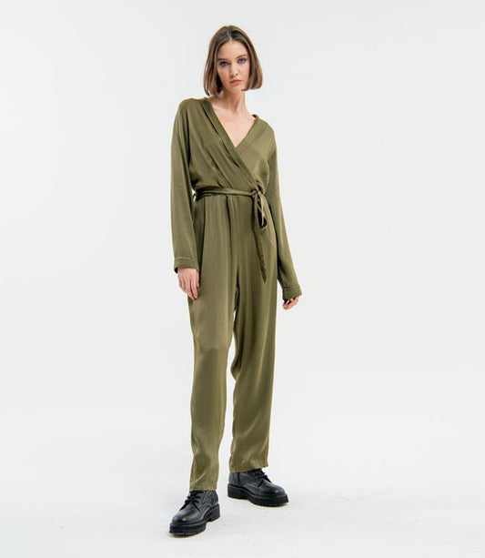 Tuta Fracomina jumpsuit palazzo Fracomina Autunno Inverno 2023/24 - FJ23WO2001W45101 - Denny Store Italia